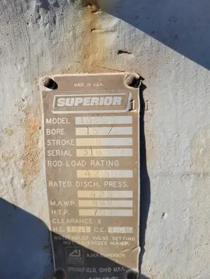 USED WHITE SUPERIOR 136CS