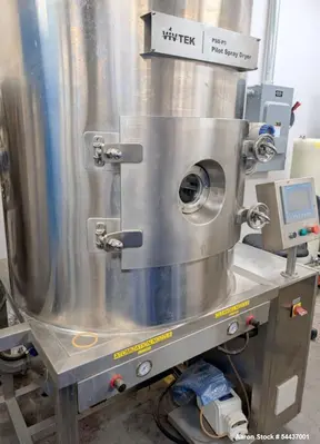 Used Vivtek PSD-P5 Pilot Spray Dryer – Food-Grade Powder Production System with Dust Collection (2023)
