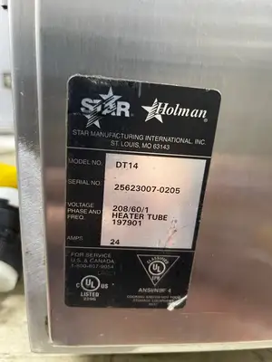 Used Star Used 14" Star DT14 Analog Control Conveyor Toaster 2000 Slices/hr 208V Restaurant Small Appliances Illinois US | Falcon Restaurant Supply #1375301