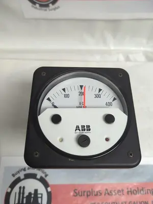 Used CROMPTON/ABB 0039412513 Voltmeters Ohio US | Surplus Asset Holdings #1246623