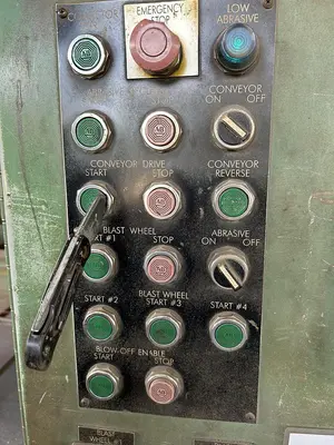 Used GOFF SB425 Shot Blast Cleaning (Peening / Airless) Georgia US | The Equipment Hub #163367