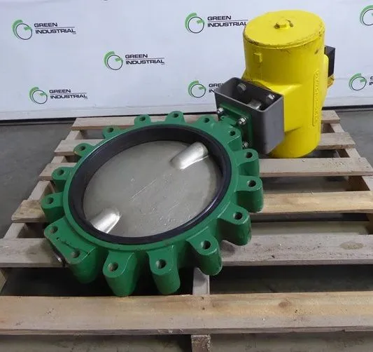 NE-C Series 16" Hytork Actuated Wafer Valve Assembly Used