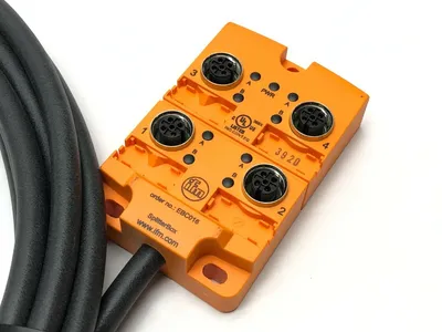 EBC016 | IFM  Wiring Block 5m Cable M12 ZDO4H059MSS0005H11 - New Other