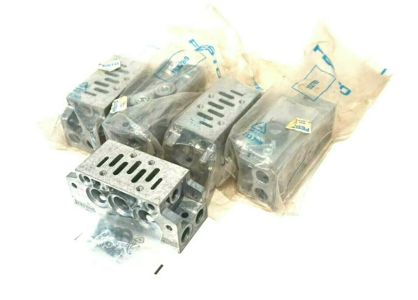 5 NEW FESTO NAVW-1/4-1-ISO SUB-BASE MANIFOLD NAVW141ISO