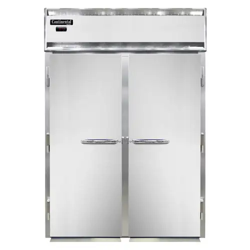 Continental DL2WI-SA-E Full Height Insulated Roll In Heated Cabinet W/ (1) Rack Capacity, 208-230v/1ph