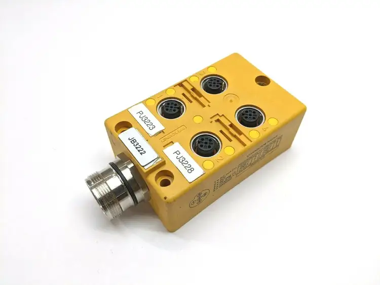 Used Turck Junction Box ESCHA 12 Pin Bottom Connection Electrical Boxes Michigan US | Maverick Industrial Sales #1460785