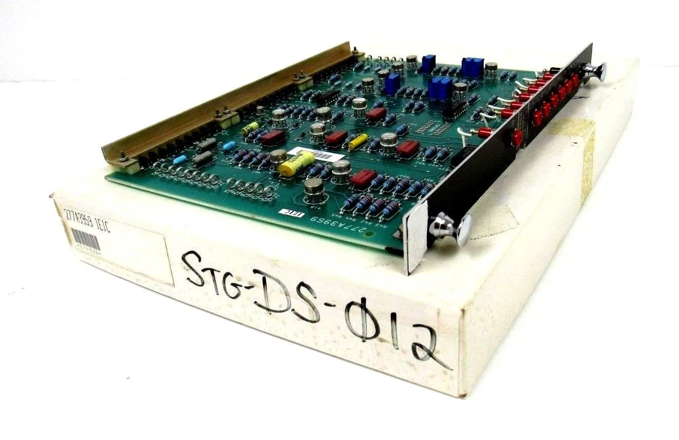 USED GENERAL ELECTRIC 277A3959-1E1C REFERENCE PHASOR BOARD 277A39591E1C
