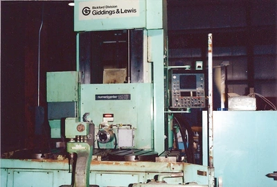 Used 1982 GIDDINGS & LEWIS 987-15HS TRAVELING COLUMN Horizontal Machining Centers Pennsylvania US | Hadanich Machine #1443509