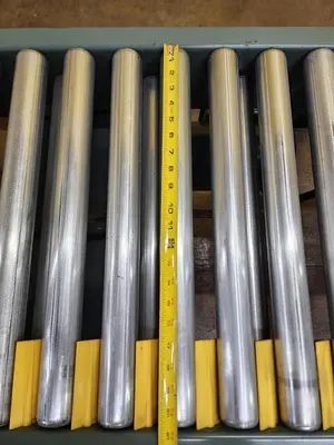 Used HYTROL V-BELT CONVEYOR Roller Conveyors Wisconsin US | Packer City Sales #1316841