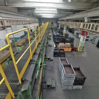 Unit for spheroidization of bearing rings A/SP-1200