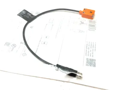 NEW IFM THROUGH-BEAM SENSOR TRANSMITTER RED LIGHT, O7S-OOKG/0,20M/AS