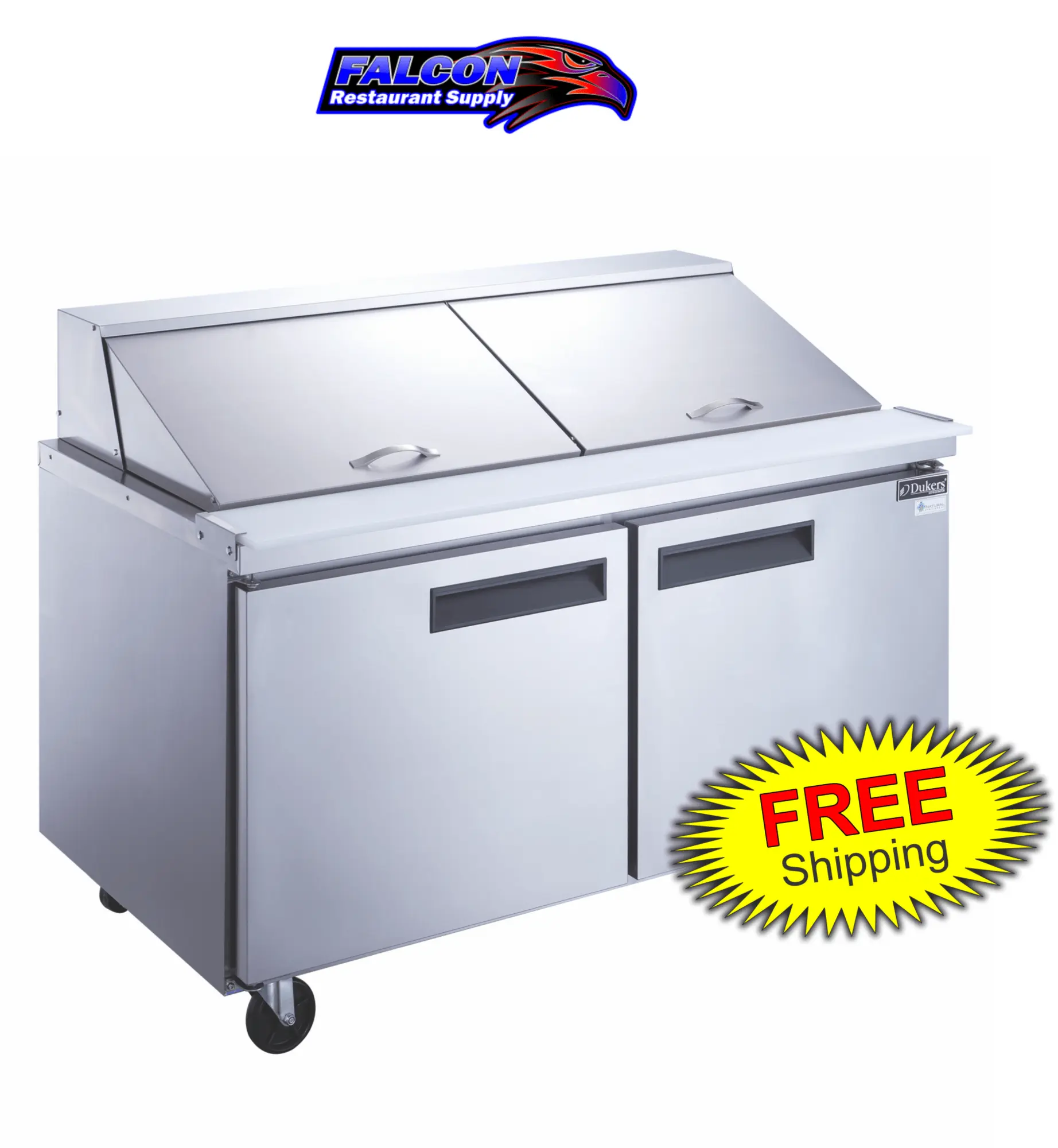 New | in-Stock Dukers _UNKNOWN_ Food Prep Tables Illinois US | Falcon Restaurant Supply #1376871