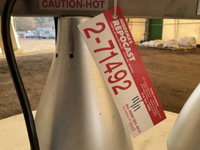 Used MERCO B-2 Heat Lamps (Food) Michigan US | Miedema Asset Management Group #1761395