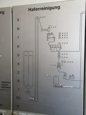 Oatmeal processing plant 1 t/h
