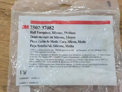 Half Facepiece Silicone 7502/37082