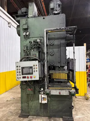 120 TON CLEARING-NIAGARA (NEW 1999) MODEL #E-110 OBS GAP FRAME PRESS, 6" STROKE: STOCK #20010