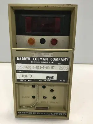 Used BARBER COLMAN 523B-40016-051-3-00 57C Temperature Controls Michigan US | Ideal Machinery #1261451