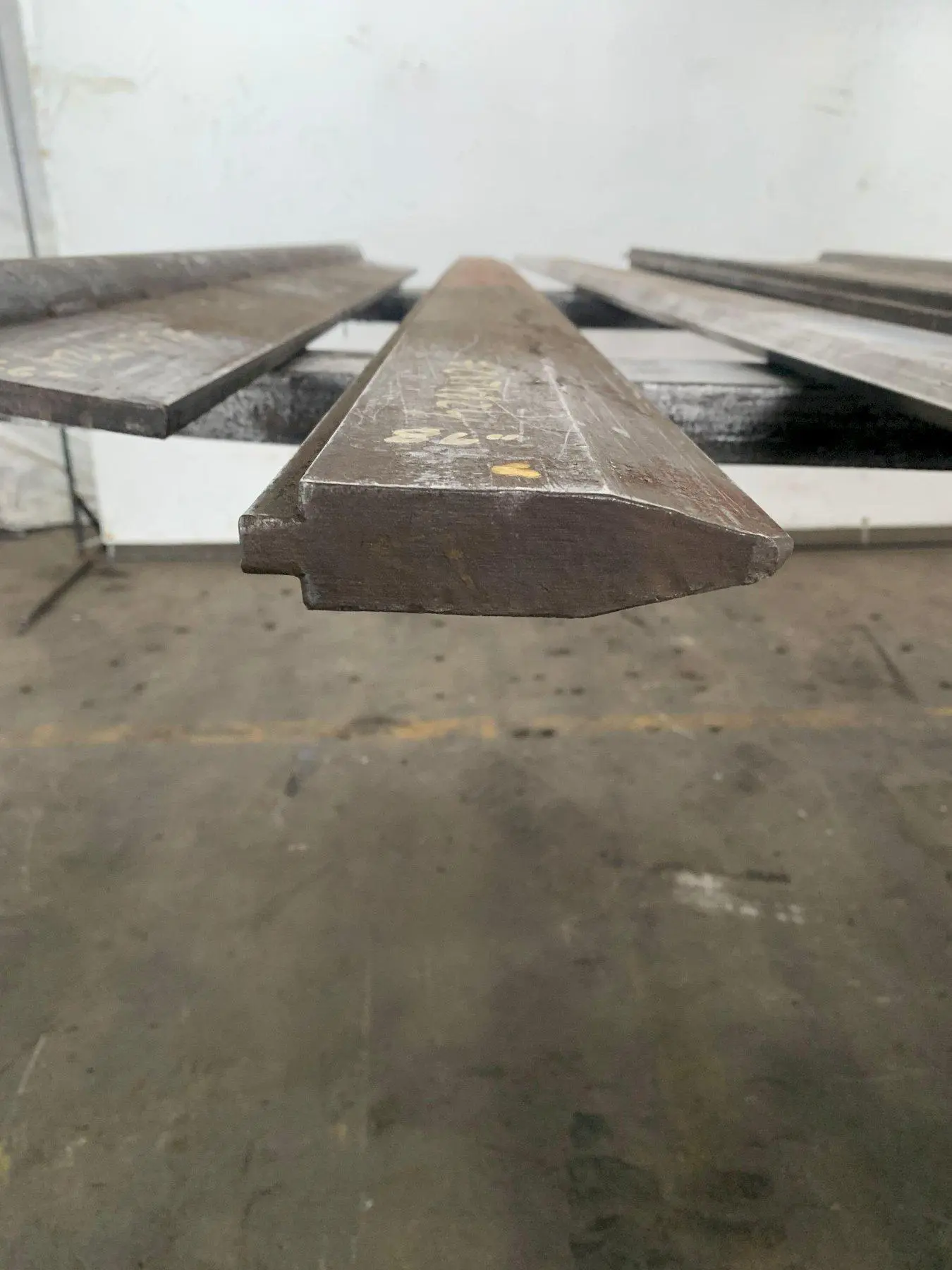 7'2"(86")PRESS BRAKE TOP 45 DEGREE MALE DIE. STOCK # 0874824