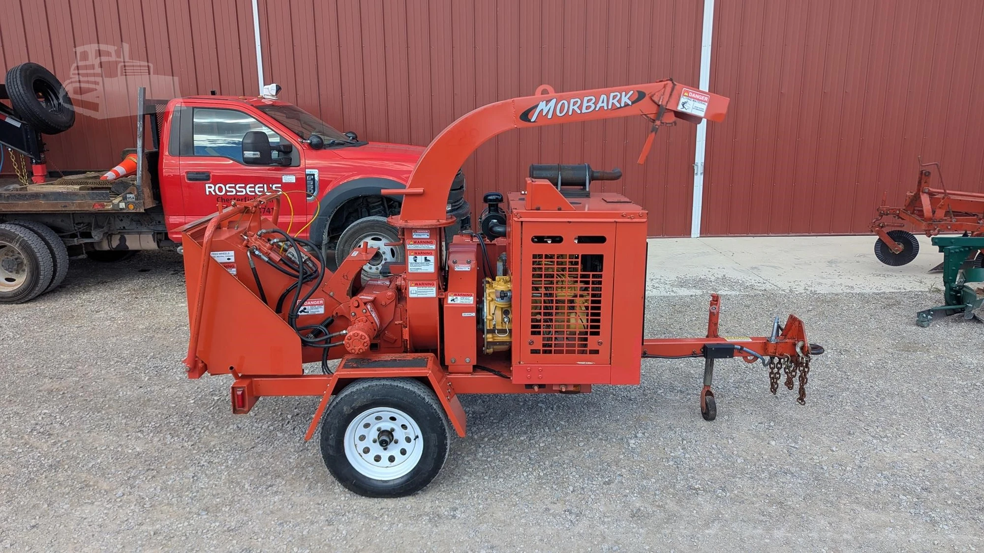 USED 2008 MORBARK CYCLONE 8