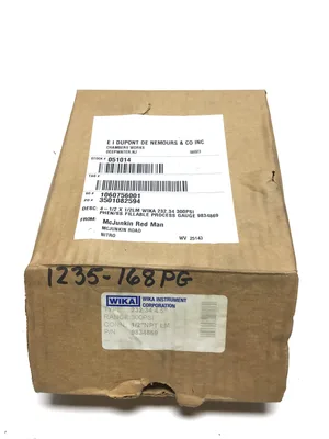 Wika 232.34 – 9834869 Process Pressure Gauge 1/2″NPT