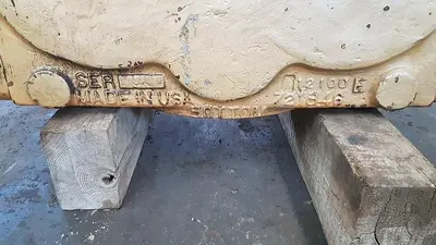 USED SHAFFER 7 1/16" 3M DOUBLE RAM BOP