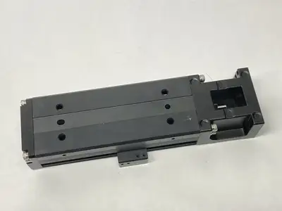 USED MISUMI SINGLE AXIS ACTUATOR WITH COVER OPTION 150MM BASE