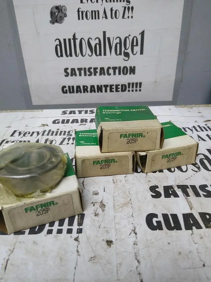 New | in-Stock FAFNIR 205P Bearings | Surplus Asset Holdings #1194462