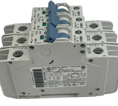 ALLEN BRADLEY 1489-A1C005 CIRCUIT BREAKER SER.A 3 PCS. 1489A1C005 NEW, SURPLUS
