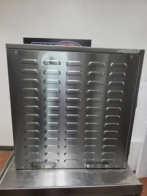 Used Waring Used Waring WPO750 Double Deck Countertop Pizza Oven Independent Chambers - 240V Pizza Equipment Illinois US | Falcon Restaurant Supply #1373554