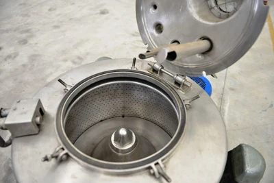 Comi-Condor ALFA/ID 600mm perforate basket centrifuge, 316SS.