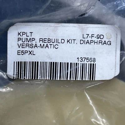 Versa-Matic E5P XL  Rebuild Kit NNB Fast Shipping! + Warranty