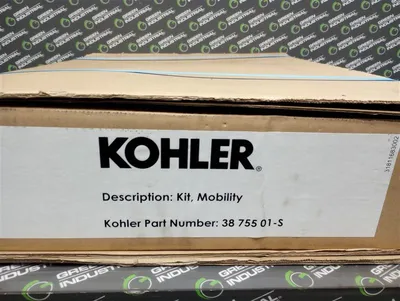 Kohler PRO5.4DES 38 755 01-S Portable Generator Mobility Kit New NIB