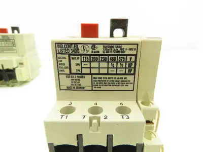 Klockner Moeller PKZM 1-0,6 Manual Motor Starter 1/2 HP 660V 3Ph Lot Of 9