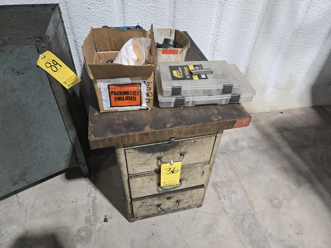 Cabinet and Contents; Roll Press Tooling