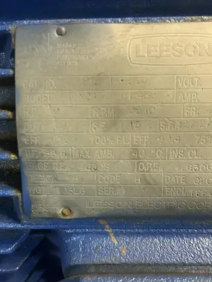 Used LEESON G150163.60 Industrial Controls Ohio US | Surplus Asset Holdings #1425226