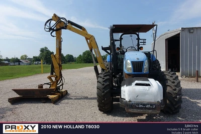 Used 2010 NEW HOLLAND T6030 Tractors & Trailers Texas US | Proxy Equipment #1377846