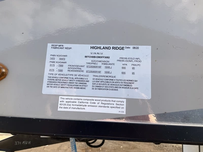 Used 2021 HIGHLAND RIDGE MESA RIDGE Campers, Caravans, Motorhomes Michigan US | Miedema Asset Management Group #1579962