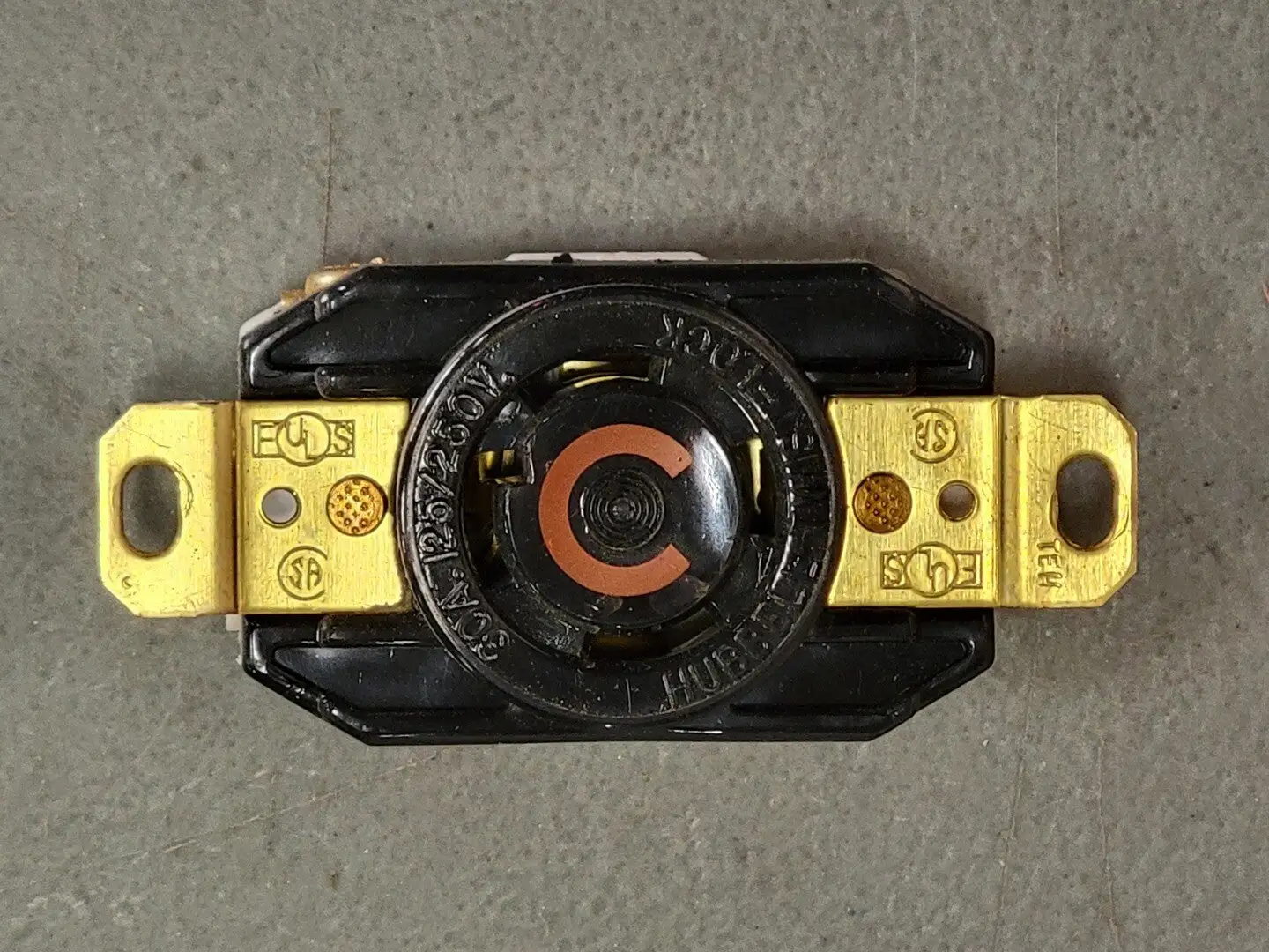 30A, 125/250V Twist-Lock Receptacle