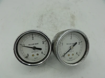 Shinmei Keiki Co. Gauge 0-4 kg (Lot of 2)