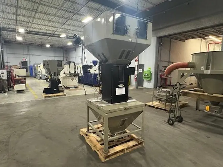 Used 2016 1,200 LB./HR 4 COMPONENT CONAIR TRUEBLEND GRAVIMATIC BLENDER (2016) Agitators, Blenders, Mixers Massachusetts US | Absolute Machinery #785916