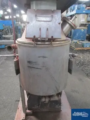 USED Hockmeyer 7.5 HP Hockmeyer Dual Shaft Disperser, Model S-HCSM-7.5, S/S