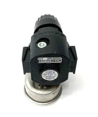 USED WILKERSON MODULAR PRESSURE REGULATOR, FULL FLOW PORTS 1/4" NPT