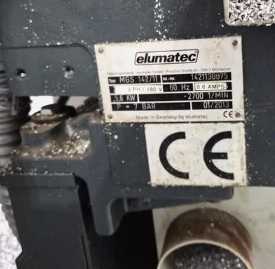 2013 ELUMATEC MGS 142/11 Miter Saws (Equipt) | 520 Machinery Sales LLC (2)