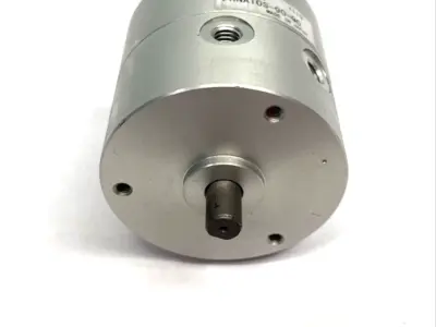 USED PARKER COMPACT PNEUMATIC ROTARY VANE ACTUATOR, SINGLE VANE, FIXED