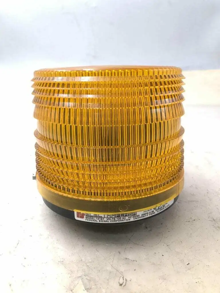 Electraflash 141ST Type 3R Amber Strobe Warning Light 120VAC
