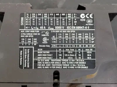 USED EATON XTCE032C10