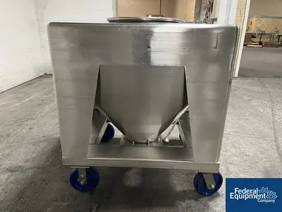 USED TOTE Systems 48" x 42" x 10"  Tote Systems Stainless Steel Transfer Bins