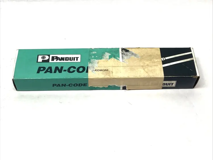 New | in-Stock Panduit Pan-Code Wire Marker Cards BOX OF 15 CARDS Blank Label Michigan US | Maverick Industrial Sales #1392607