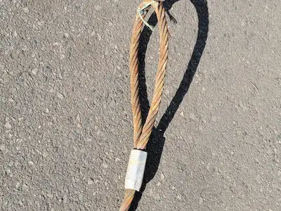 1/4" x 6 ft Lifting Wire Rope Sling Type Sling