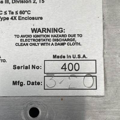 Used HARDY PROCESS SOLUTIONS 0535-0575-03-0 Misc Industrial Equipment California US | Davliegogo LLC #1717845